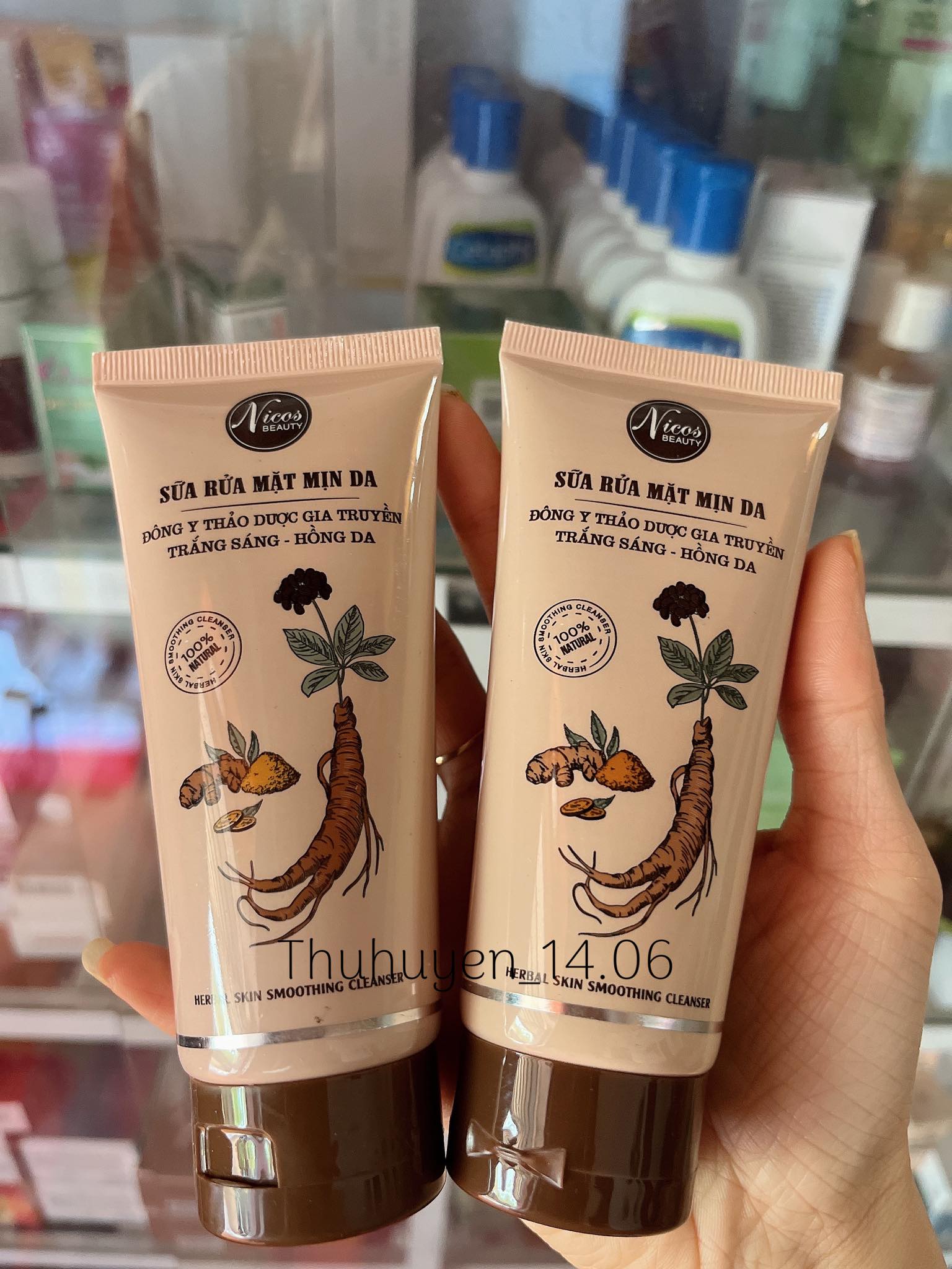 Sữa Rửa Mặt Nicos Beauy