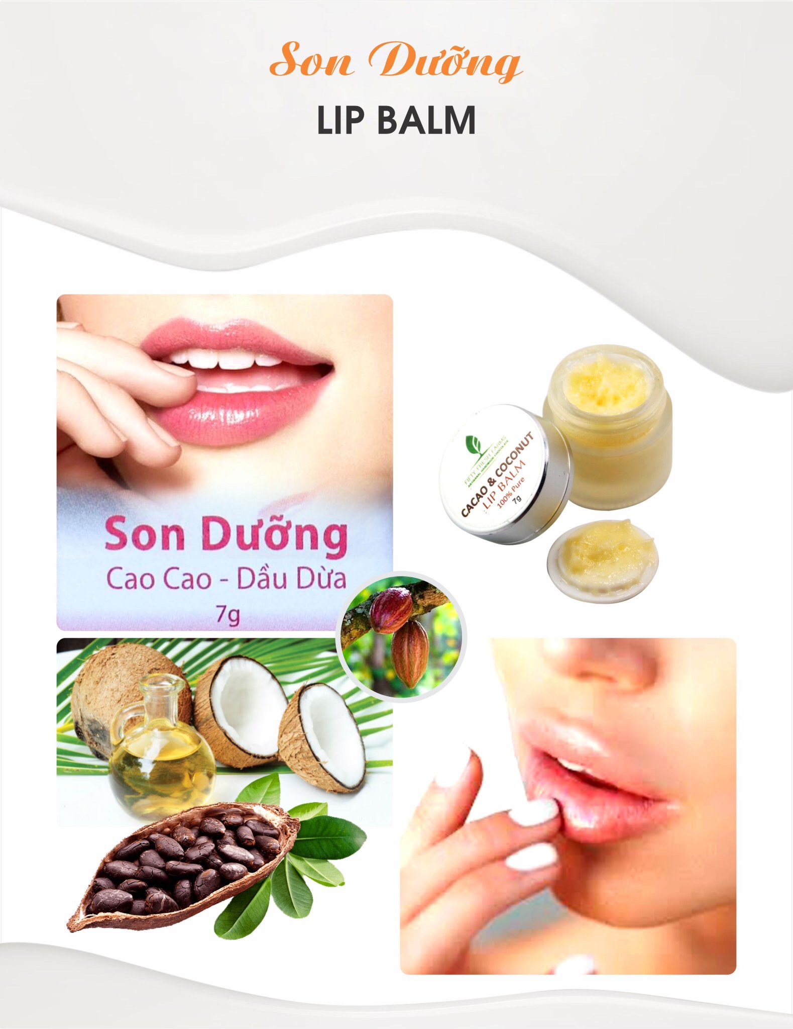 Bơ ca cao dạng viên - 100 viên x 2.65g