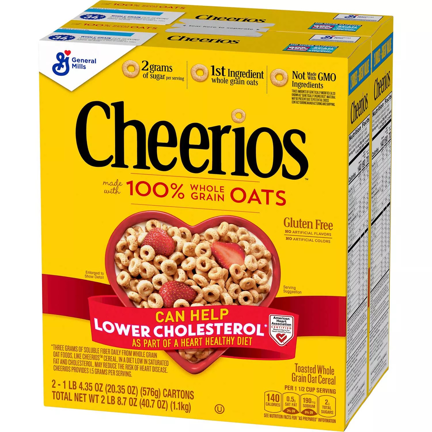 [HÀNG NHẬP MỸ] - NGŨ CỐC ĂN SÁNG CHEERIOS 576GR