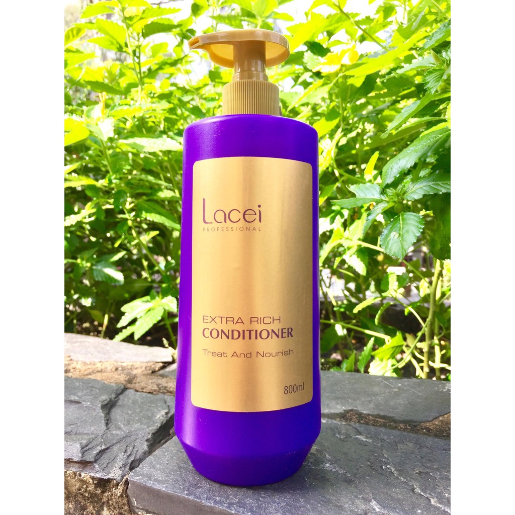 DẦU XẢ LACEI extra rich PHỤC HỒI TÓC HƯ 800ML