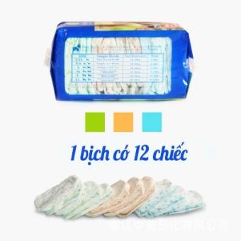 Bịch 12 miếng Tã bỉm vệ sinh cho chó mèo (giống cái)
