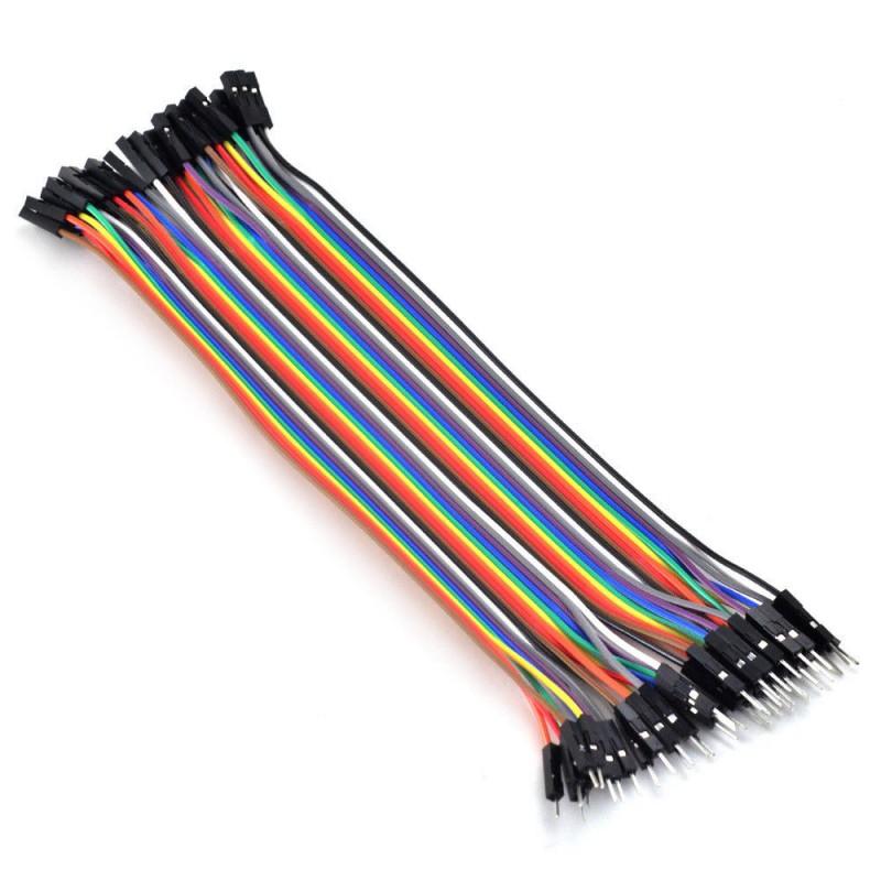 Cáp 7 màu đực-cái 40 sợi 20cm