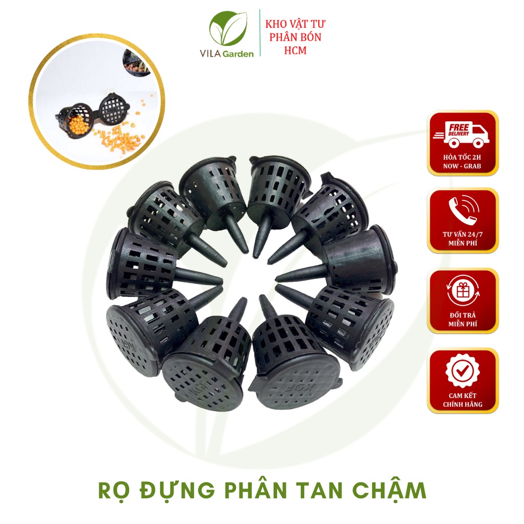 Set 10 rọ đựng phân tan chậm