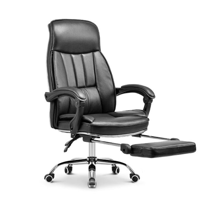 Ghế da văn phòng, ghế giám đốc có gác để chân cao cấp
