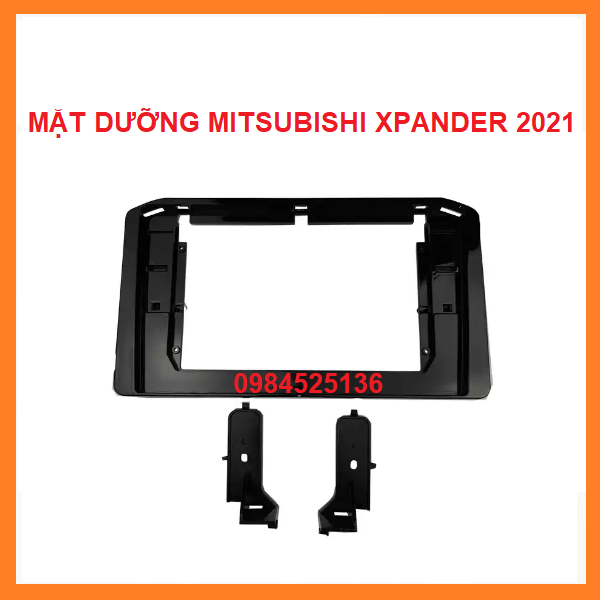 Mặt dưỡng cho xe xpander 2021-2023. khung dưỡng lắp màn 10inch xe mitsubishi xpander 2021-2023. mặt dưỡng xe oto.