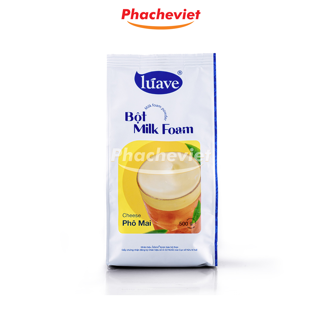 Bột Milk Foam Luave Phô Mai 500G