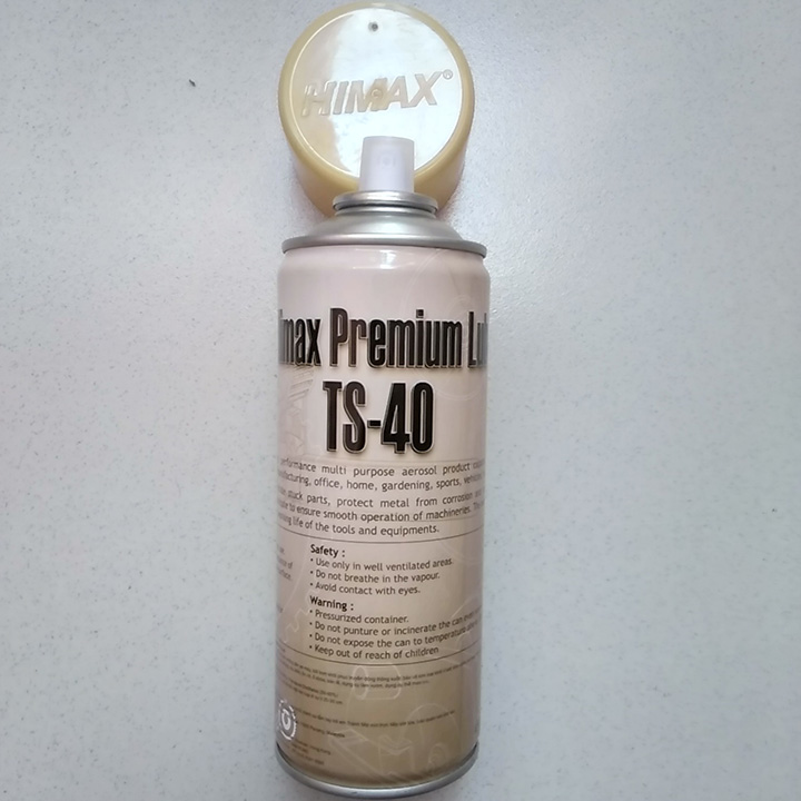 DẦU CHỐNG RỈ SÉT, BÔI TRƠN HIMAX TS40 (Himax Premium Lub 450ml)