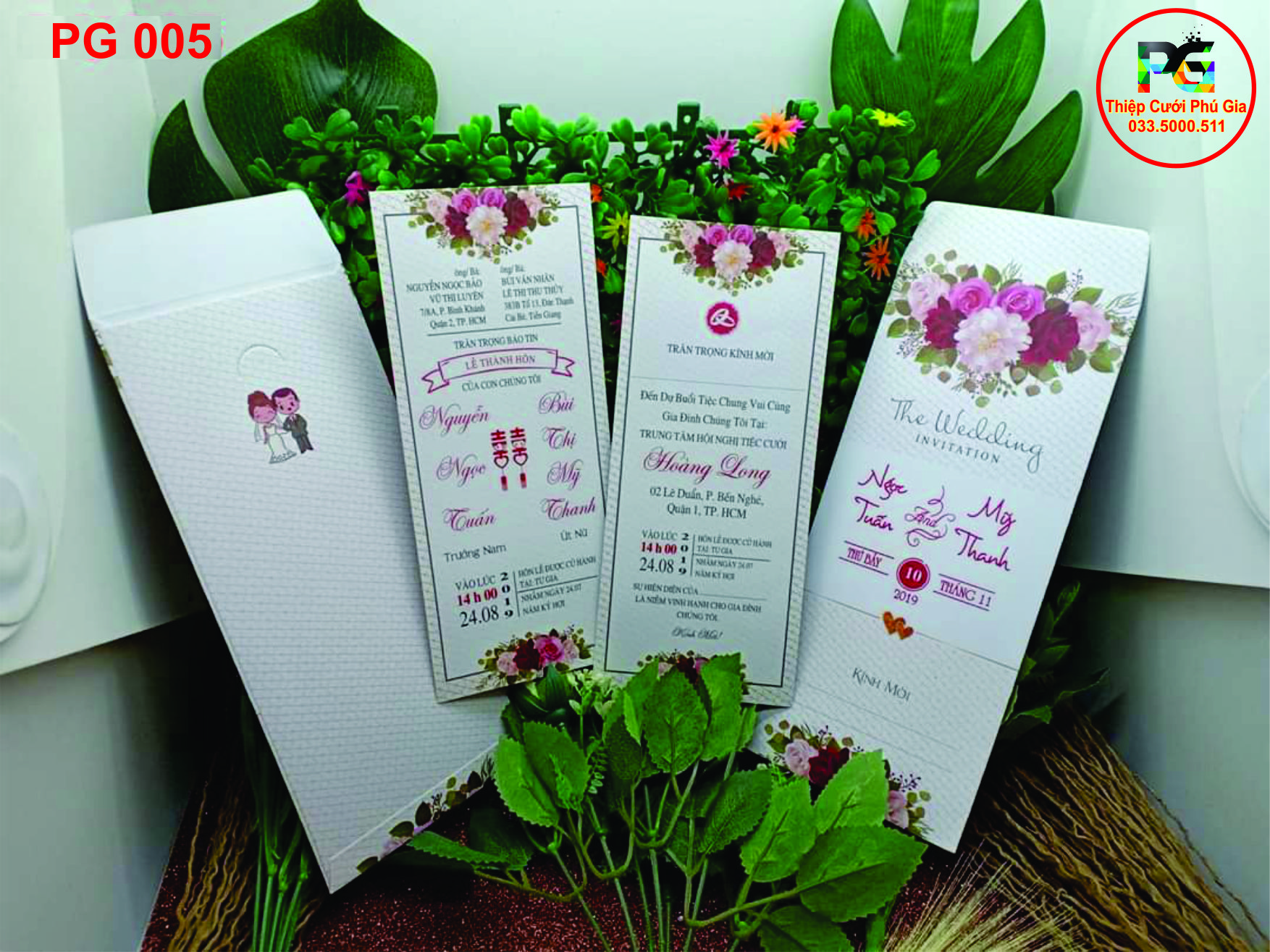 Thiệp Túi Đứng Giá Rẻ - 033.5000.511