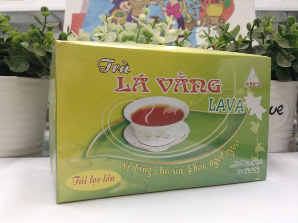 Trà Lá vằng Lava 30 Túi Lọc