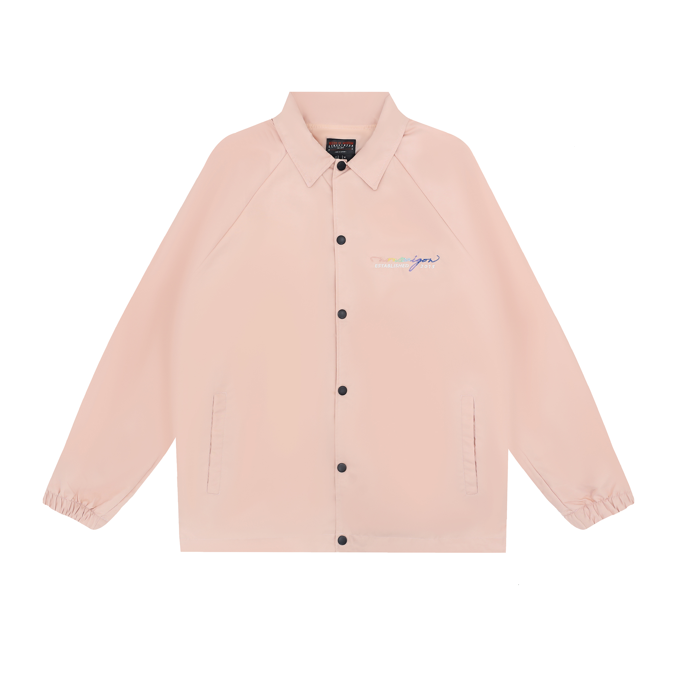 Áo khoác dù NEEDS OF WISDOM Multicolor Embroidered Jacket