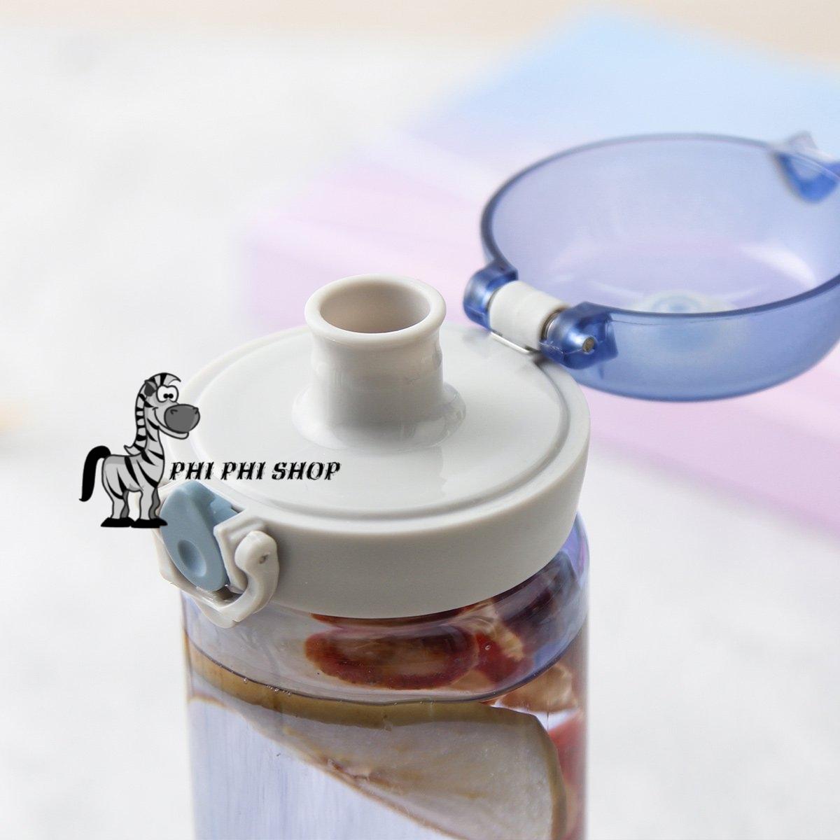 [HCM]Bình nhựa tritan Lock&Lock One Touch Bottle 500ml ABF645