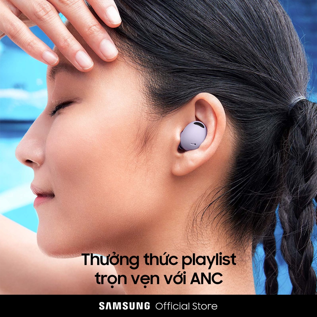 Tai Nghe Buds2 Pro (Đen Graphite) Buds 2 Pro - Bluetooth True Wireless Tai nghe Bluetooth True Wireless Buds 2 Pro (Tím Bora),tai nghe không dây chống thấm nước âm thanh tuyệt