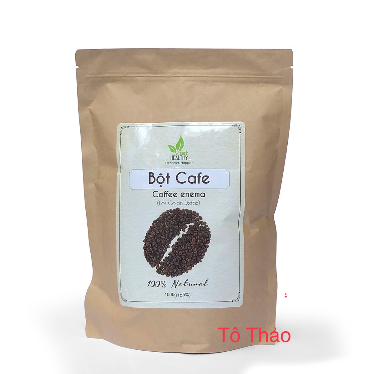 Cà phê hữu cơ thải độc đại tràng Enema 1000g