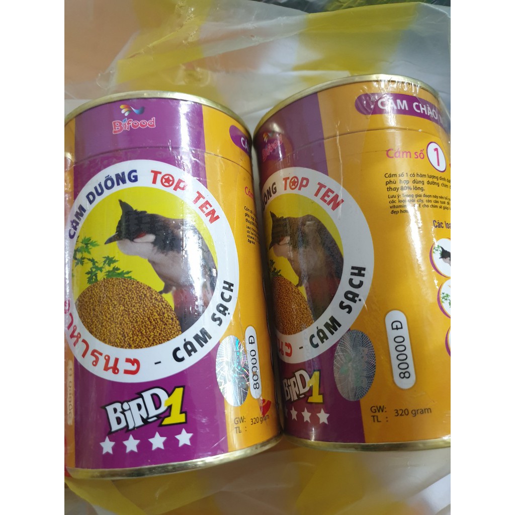 Combo 2 Cám Chào Mào Bifood Dưỡng (Số 1) 320g - Bifood TopTen Hàng Cao Cấp