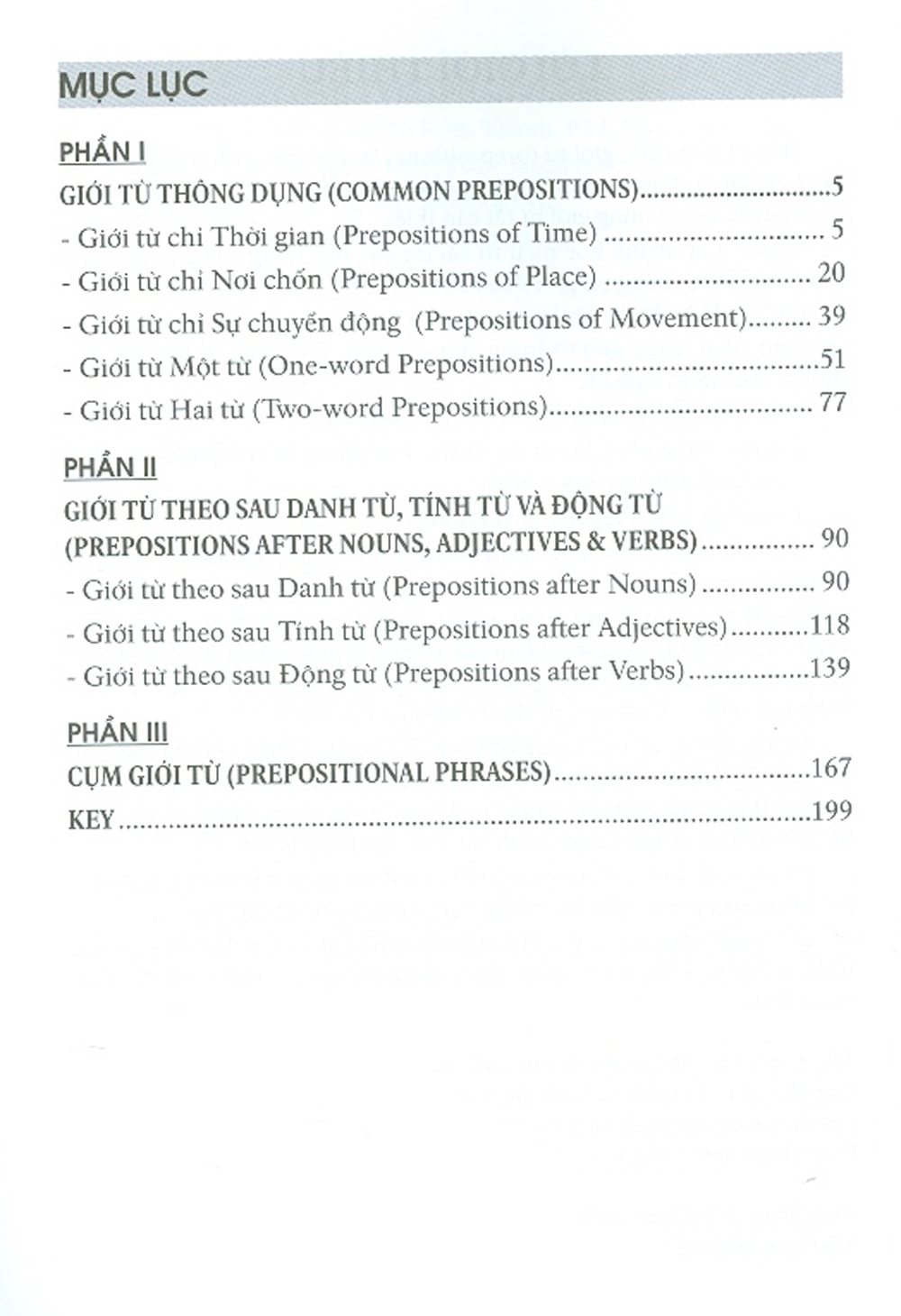 Giới Từ Tiếng Anh - Prepositions