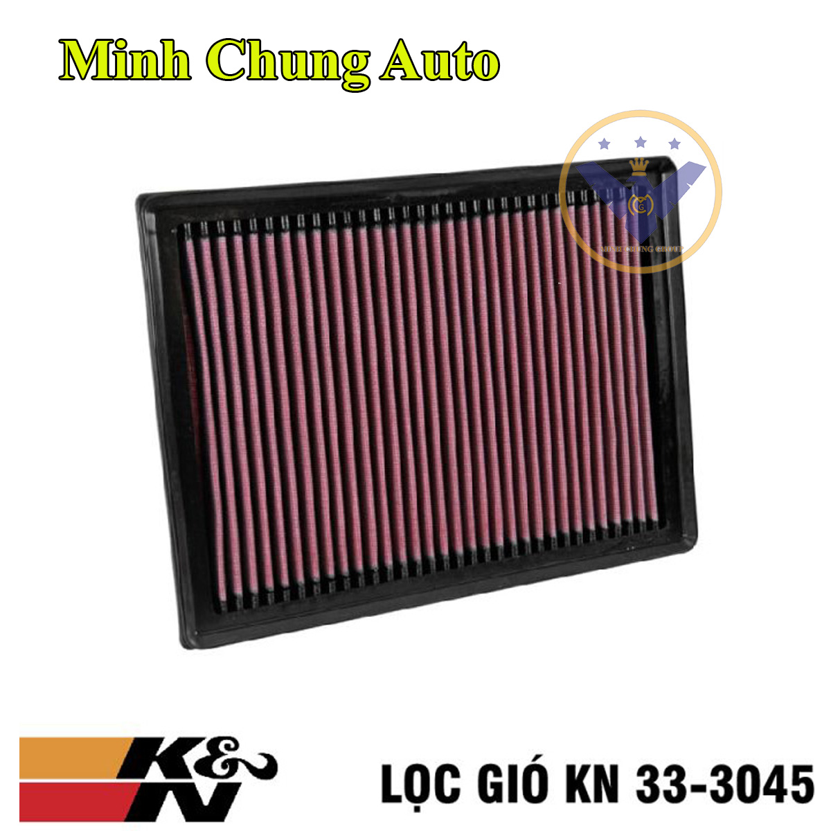 Lọc gió động cơ KN xe Toyota Innova, Fortuner, Hilux 2016 đến nay