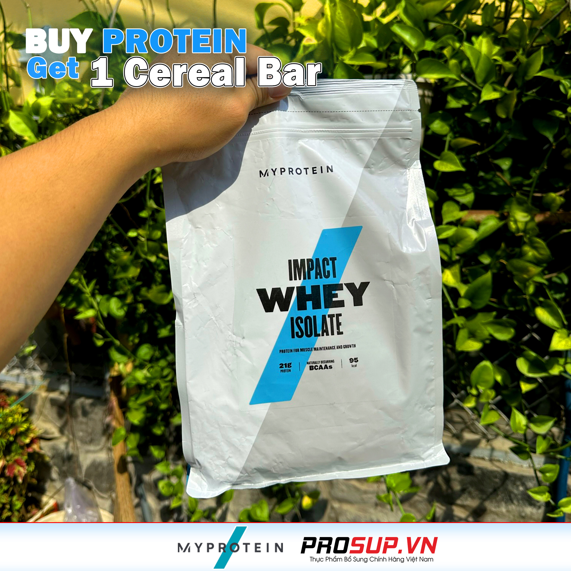 Impact Whey Protein Isolate (2,2LBS) - My Protein - Whey protein bổ sung cung cấp dinh dưỡng