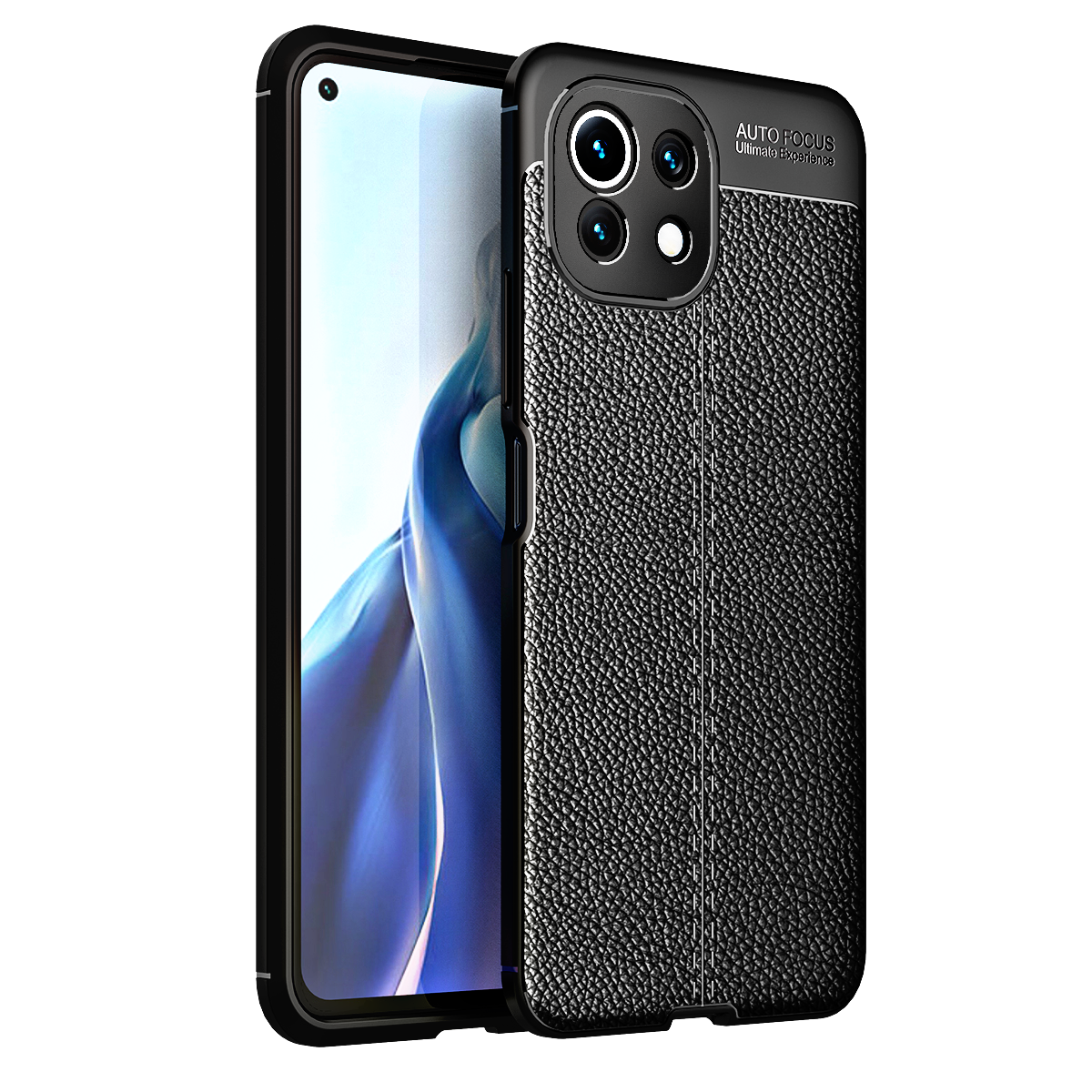 Ốp lưng xiaomi mi 11 lite / 11 lite 5g chống sốc vân da chính hiệu auto focus