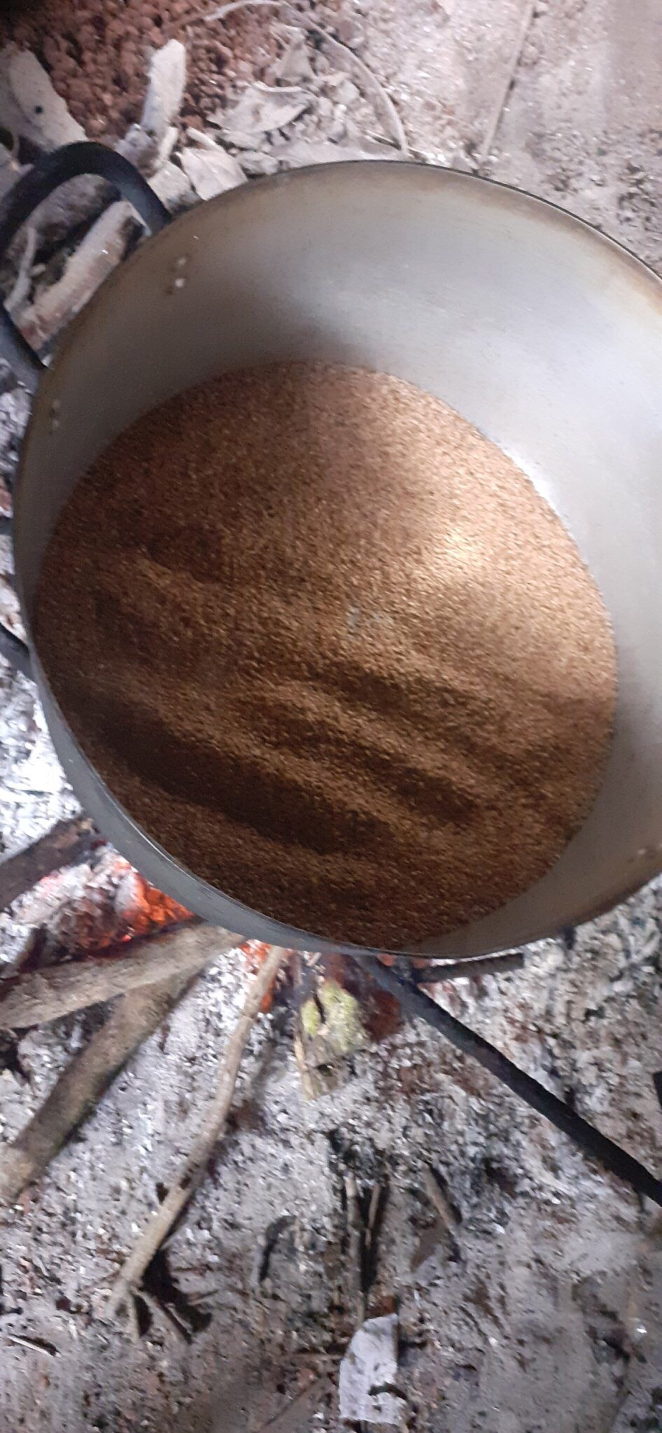 Mè vàng rang củi /vừng vàng rang sẳn, mè sống 500g