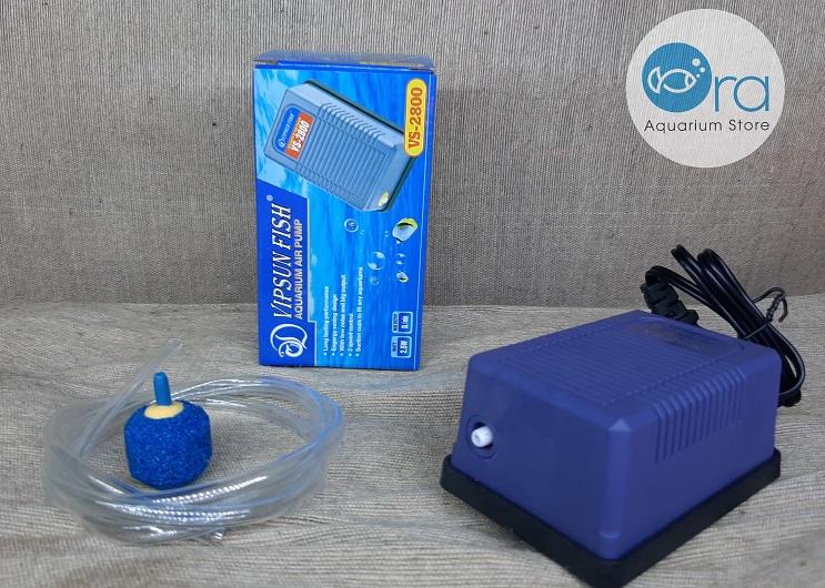 Máy sủi oxi 1 vòi VIPSUN - 248A ( Tặng kèm dây oxi và cục sủi )