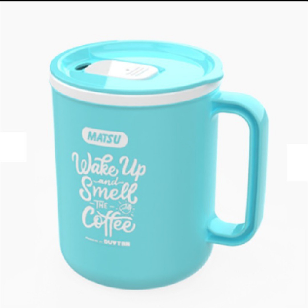 Ca Tròn Matsu 2 Lớp dung tích 750ml & 500ml Nhựa duy tân