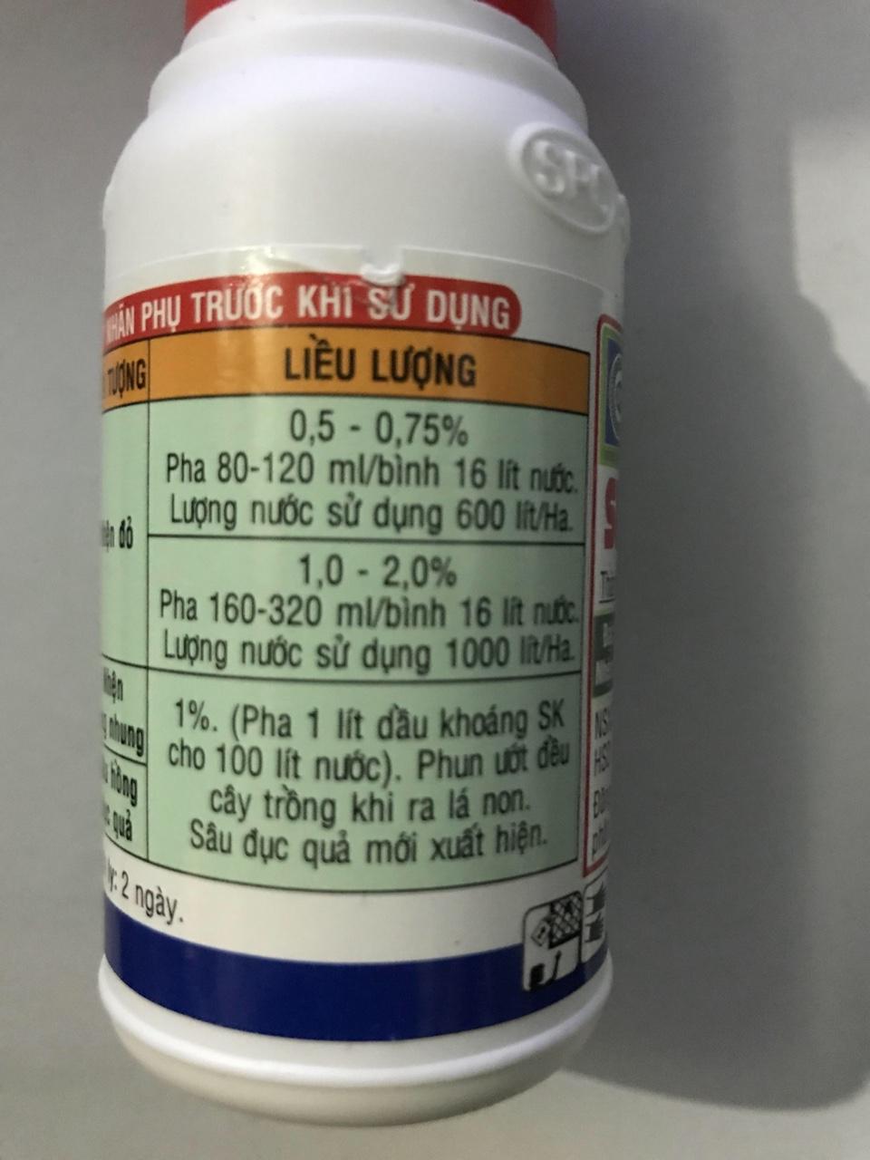 Dầu khoáng sk enspray lọ chai 100ml