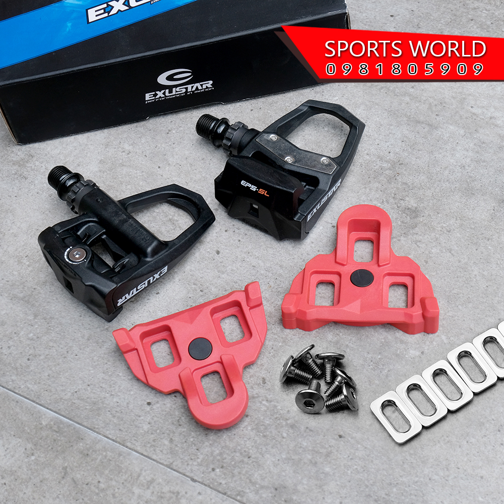 [HCM]Pedal can dòng road (hệ Shimano) EXUSTAR Đài Loan E-PR18P