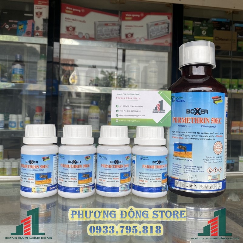 THUỐC DIỆT MUỖI BOXER PERMETHRIN 50EC (100ML)