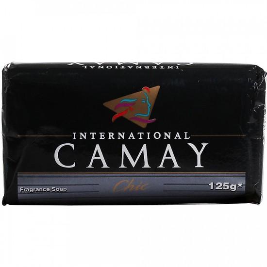 Combo 10 Cục Xà bông cục Camay Chic gói 125g đen