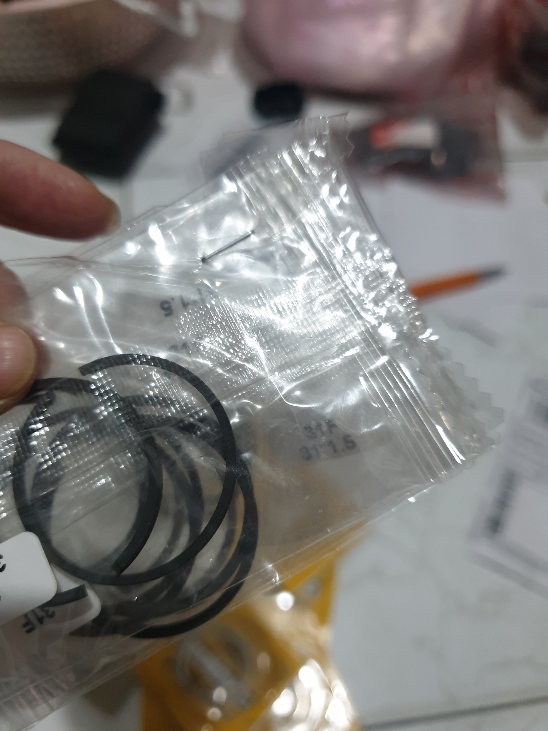 [HCM]Bộ bạc ( xéc măng) máy cắt cỏ/ máy cưa xích ( 2 bộ)