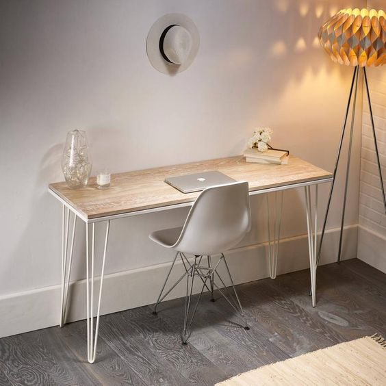 Chân bàn sắt Hairpin Plus 72cm (ĐK 14mm)