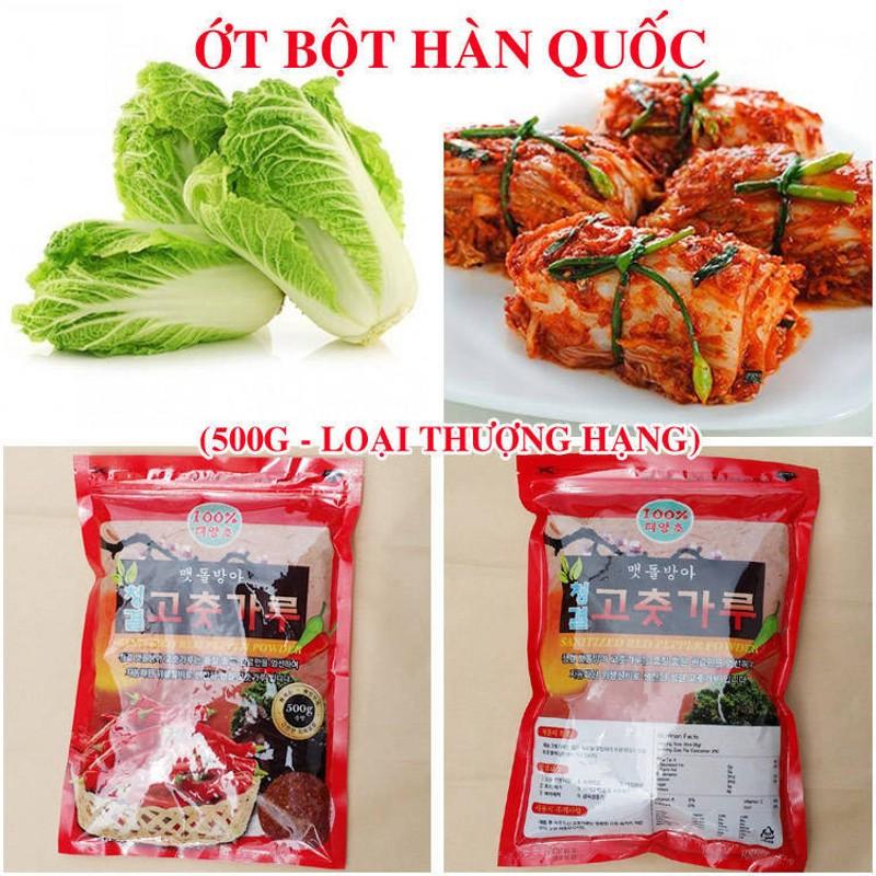 Bột ớt hàn quốc loại thượng hạng 500g