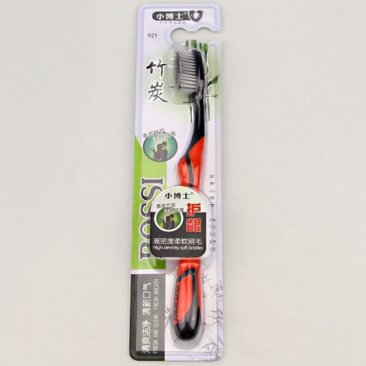 [Combo 5 tree] toothbrush bamboo charcoal activated Korean Bossi soft strong teeth