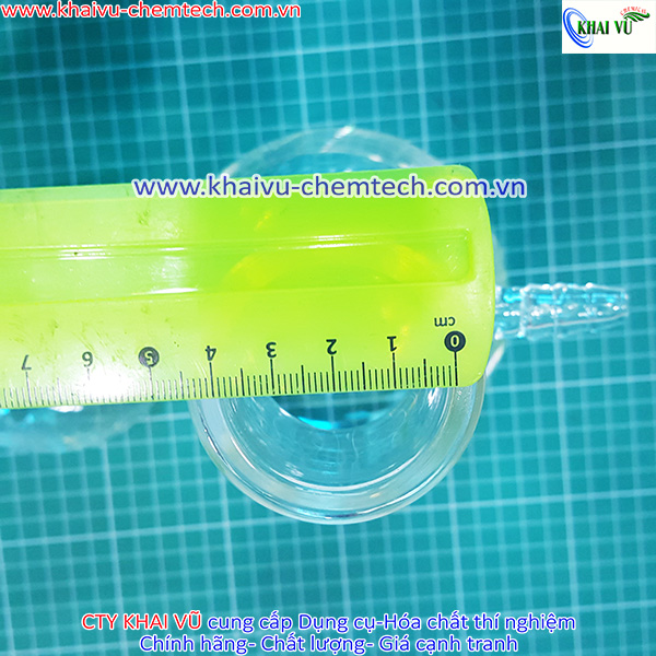 Bình tam giác 250ml 500ml 1000ml có nhánh có vòi hút chân không