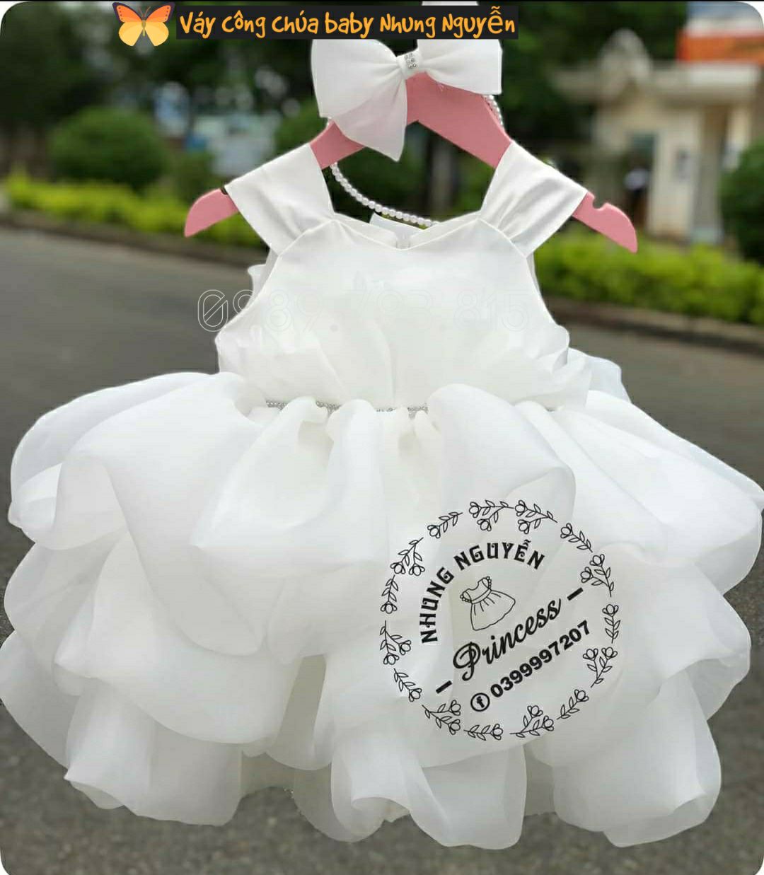 Váy công chúa Nhung Nguyễn M012