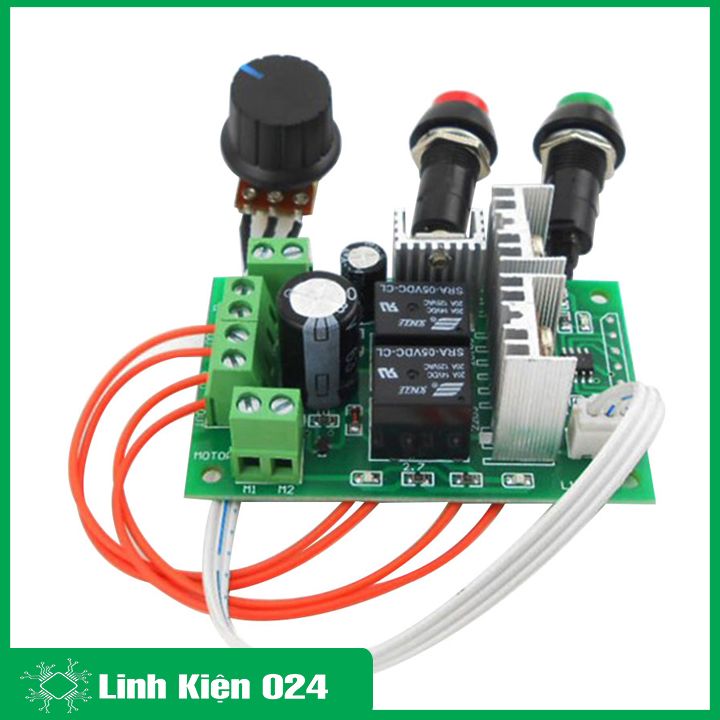 Module điều khiển tốc độ và đảo chiều động cơ DM128 12V 24V
