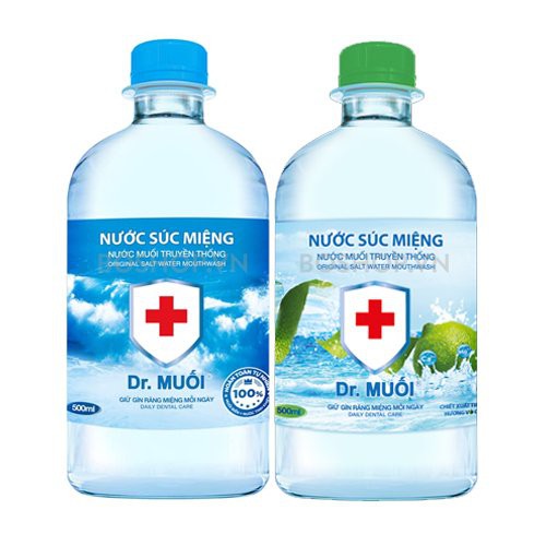 Nước Súc Miệng Dr. Muối Hương Vỏ Chanh