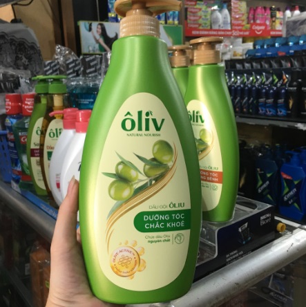 Dầu gội ôliu Ôliv dưỡng tóc chắc khỏe 650ml