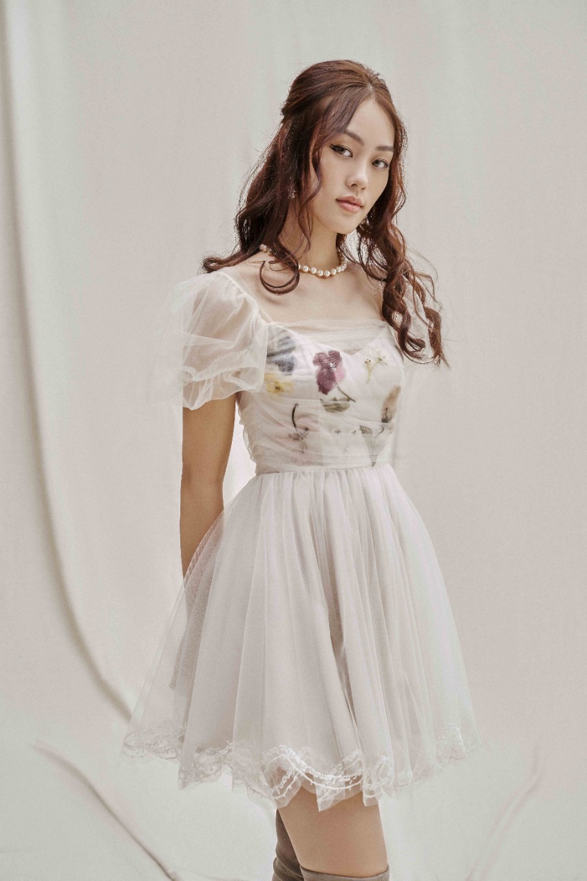 MAVEN - Váy lưới xoè Fly