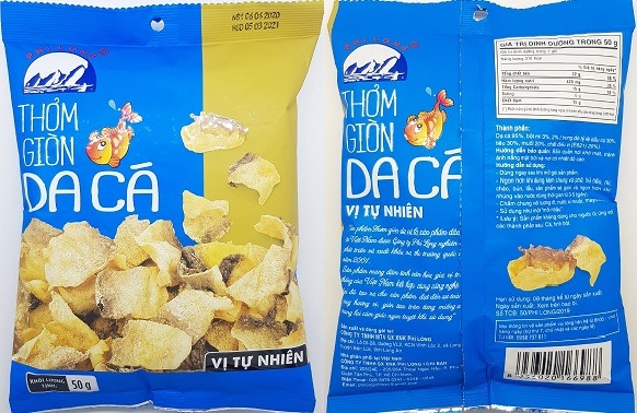 Da cá vị tự nhiên 50gr