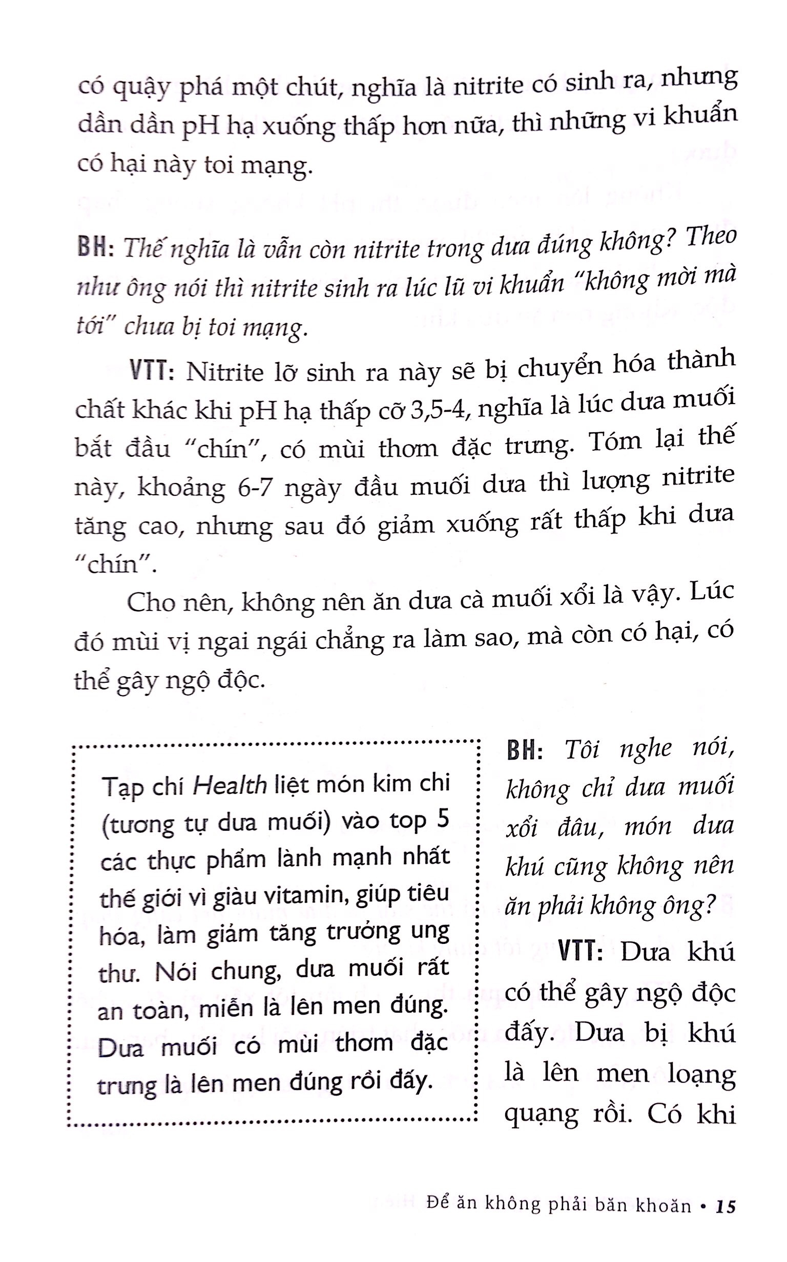 Fahasa - Để Ăn Không Phải Băn Khoăn