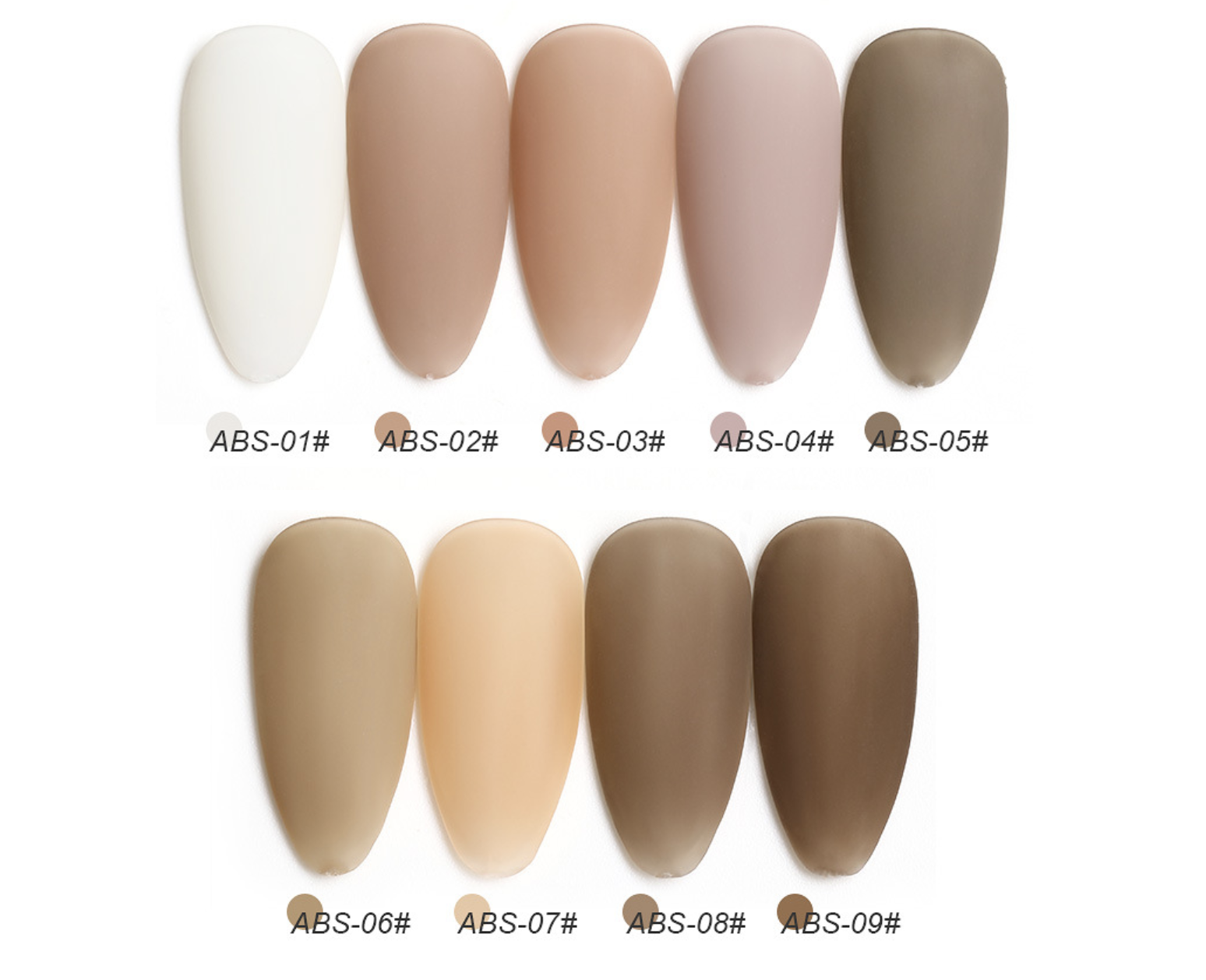 Sơn Gel AS Mã ABS 15ml ( Sơn Gel Hơ Máy )