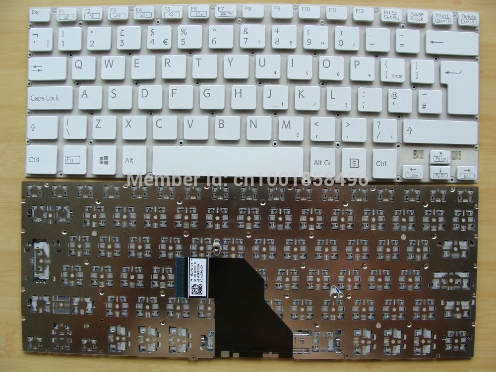 [HCM]Bàn Phím Cho Laptop SONY SVF14E, SVF142, SVF143 – SVF14A SVF142 SVF143A1QT SVF142A23T SVF143A2TT SVF14 SVF14E Màu Trắng Cáp giữa cong sang trái Hàng Mới 100% Bảo Hành 12 Tháng Toàn Quốc