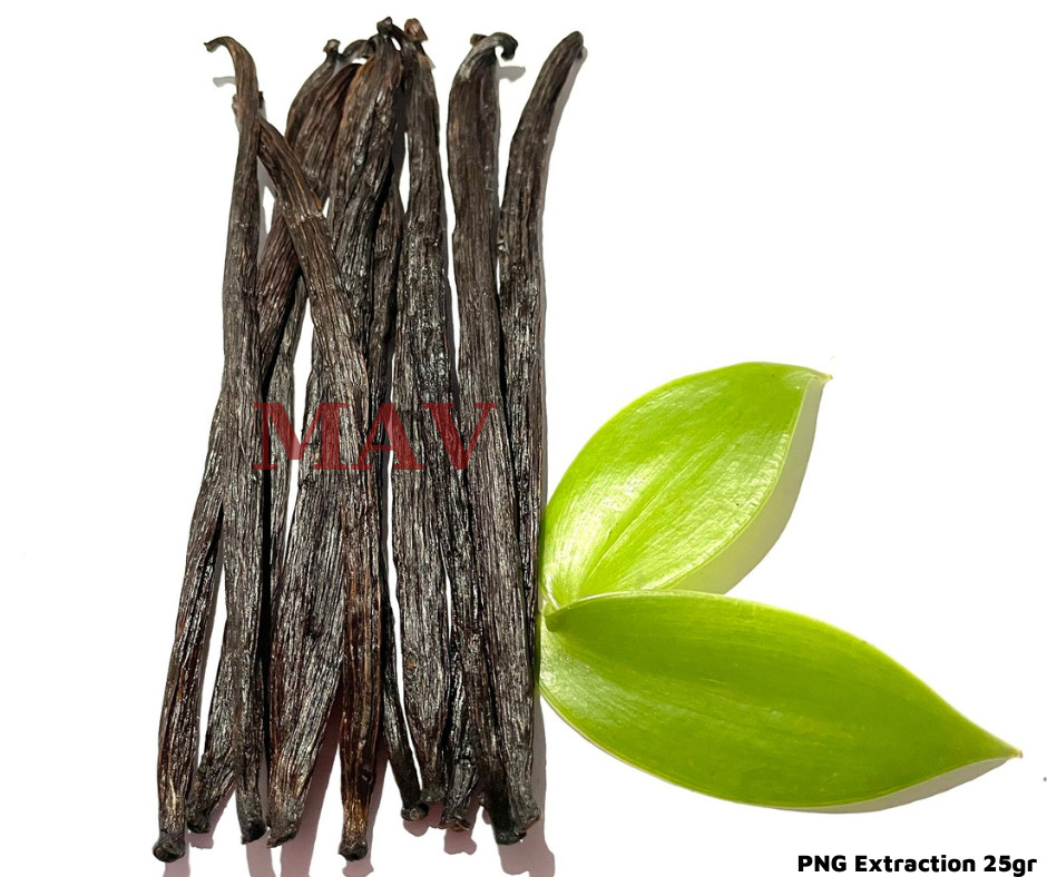 Quả Vanilla Papua New Guinea Thường (SET 25 GRAMS)