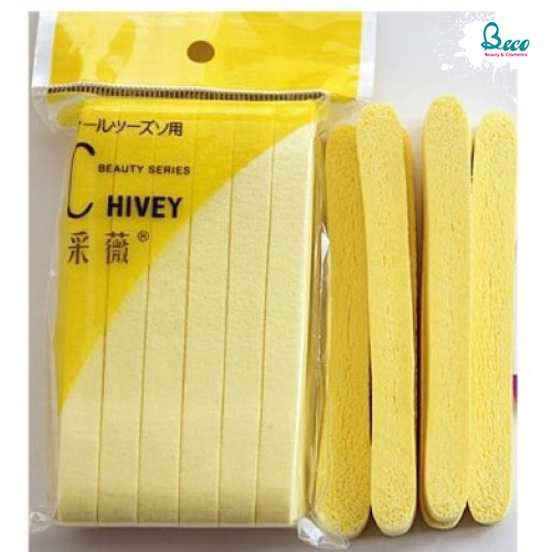 Bông Mút Rửa Mặt Nén ChiVey Nhật Bản 12 Miếng