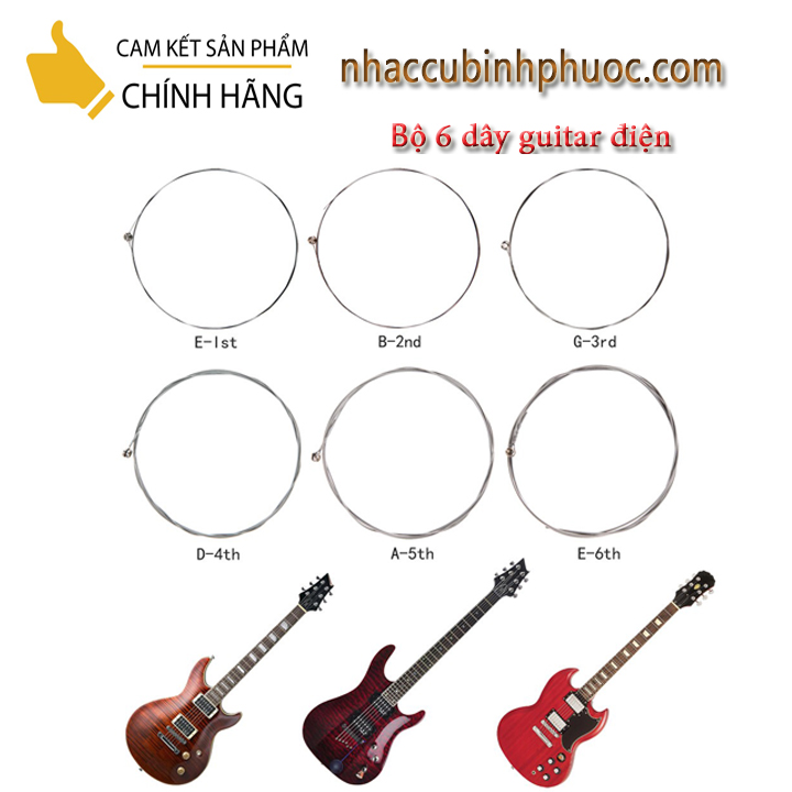 Bộ dây đàn Guitar Điện A506 Size 9 (Bộ)