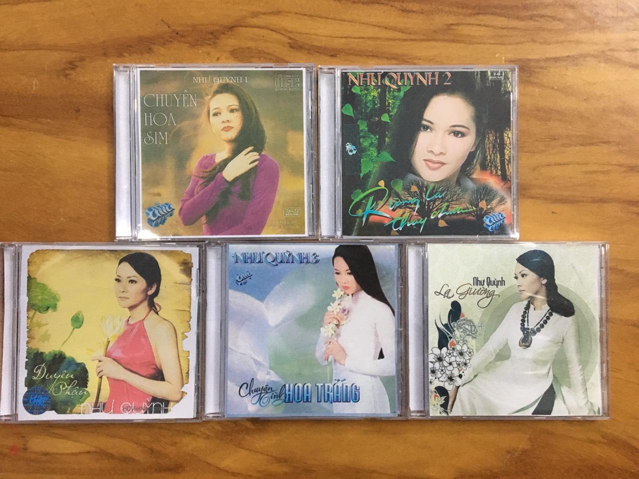 [MDCD] Bộ 5 đĩa nhạc CD Như Quỳnh chọn lọc