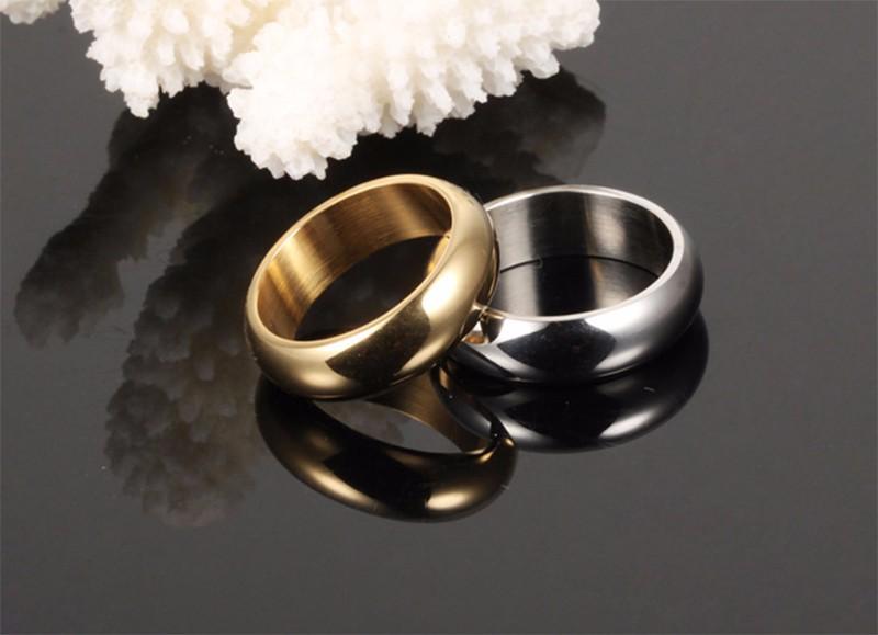 Nhẫn chỉ titanium vĩnh viễn không đen gỉ