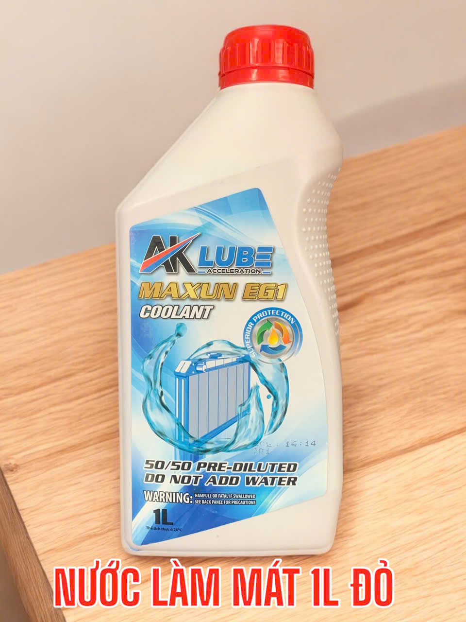 NƯỚC LÀM MÁT AKLUBE MAXUN COOLANT EG1 – 1L