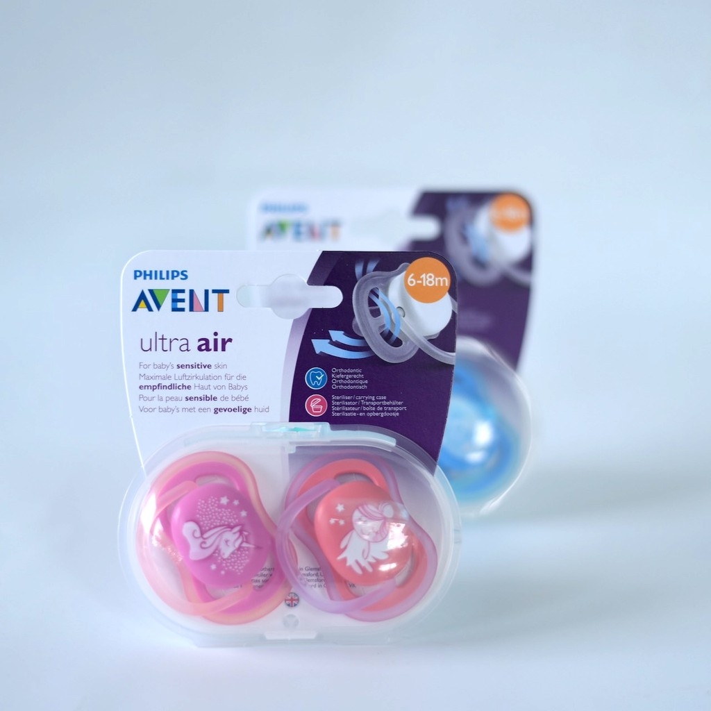 Ty Ngậm Philips AVENT Ultra Air 0-6-18 Tháng